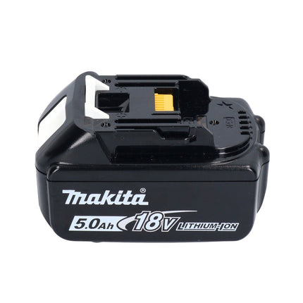 Makita DBO 381 T1U Akumulatorowa szlifierka oscylacyjna 18 V 93 x 185 mm bezszczotkowa + 1x akumulator 5,0 Ah - bez ładowarki