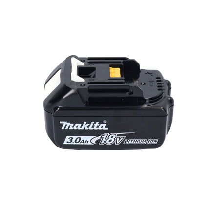 Makita DBO 381 F1JU Akumulatorowa szlifierka oscylacyjna 18 V 93 x 185 mm bezszczotkowa + 1x akumulator 3,0 Ah + Makpac - bez ładowarki
