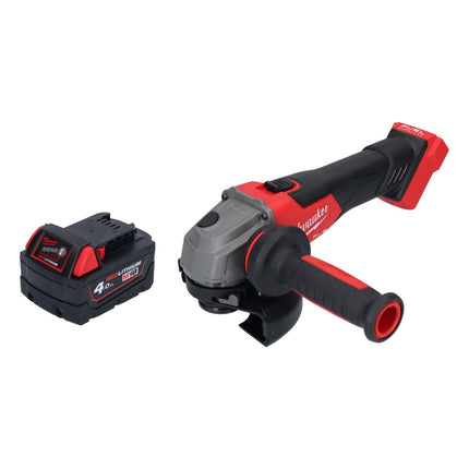 Milwaukee M18 FSAG125X-401 Akumulatorowa szlifierka kątowa 18 V 125 mm bezszczotkowa + 1x akumulator 4,0 Ah - bez ładowarki