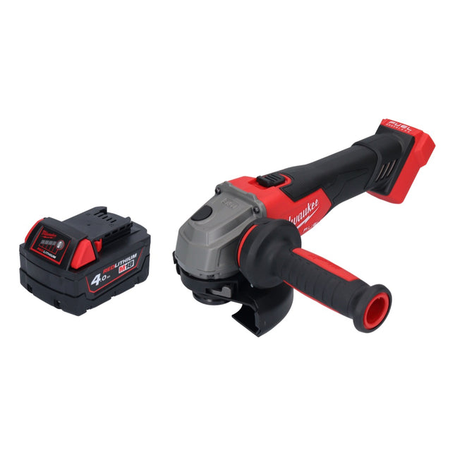 Milwaukee M18 FSAG125X-401 Akumulatorowa szlifierka kątowa 18 V 125 mm bezszczotkowa + 1x akumulator 4,0 Ah - bez ładowarki