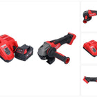 Milwaukee M18 FSAG125X-401 Akumulatorowa szlifierka kątowa 18 V 125 mm bezszczotkowa + 1x akumulator 4,0 Ah + ładowarka