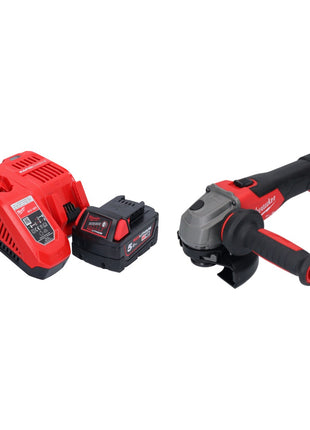 Milwaukee M18 FSAG125X-501 Akku Winkelschleifer 18 V 125 mm Brushless + 1x Akku 5,0 Ah + Ladegerät