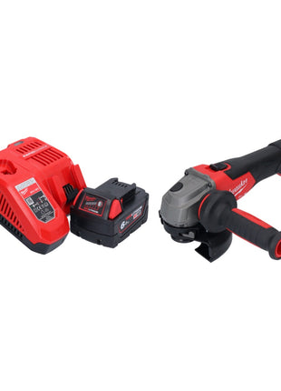 Meuleuse d'angle sur batterie Milwaukee M18 FSAG125X-601 18 V 125 mm sans balais + 1x batterie 6,0 Ah + chargeur