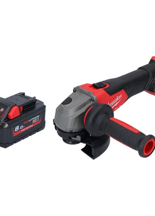 Milwaukee M18 FSAG125X-801 Akku Winkelschleifer 18 V 125 mm Brushless + 1x Akku 8,0 Ah - ohne Ladegerät