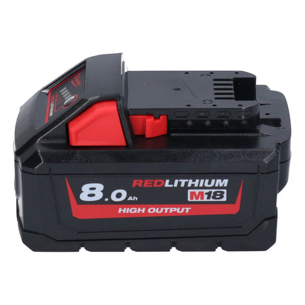 Milwaukee M18 FSAG125X-801 Akumulatorowa szlifierka kątowa 18 V 125 mm bezszczotkowa + 1x akumulator 8,0 Ah - bez ładowarki