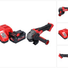 Milwaukee M18 FSAG125X-801 akumulatorowa szlifierka kątowa 18 V 125 mm bezszczotkowa + 1x akumulator 8,0 Ah + ładowarka