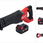 Milwaukee M18 FSZ-401 akumulatorowa pilarka szablasta 18 V bezszczotkowa + 1x akumulator 4,0 Ah - bez ładowarki