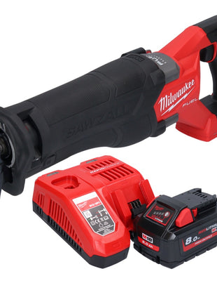 Milwaukee M18 FSZ-801 Akku Recipro Säbelsäge 18 V Brushless + 1x Akku 8,0 Ah + Ladegerät