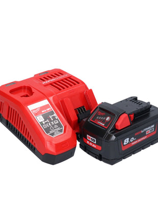 Milwaukee M18 FSZ-801 Akku Recipro Säbelsäge 18 V Brushless + 1x Akku 8,0 Ah + Ladegerät