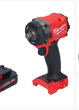 Milwaukee M18 FIW2F12-301 Akku Schlagschrauber 18 V 339 Nm 1/2" Brushless + 1x Akku 3,0 Ah - ohne Ladegerät