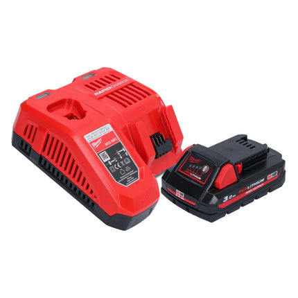 Milwaukee M18 FIW2F12-301 akumulatorowy klucz udarowy 18 V 339 Nm 1/2" bezszczotkowy + 1x akumulator 3,0 Ah + ładowarka