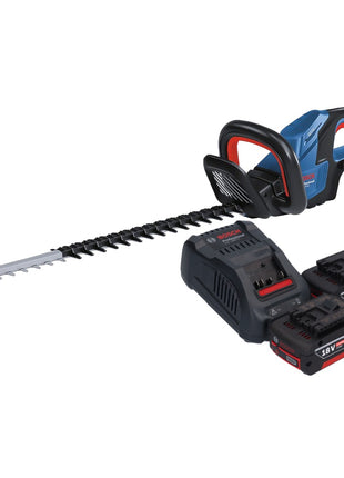 Bosch GHE 18V-60 Professional Akku Heckenschere 18 V 60 cm Brushless + 2x Akku 5,0 Ah + Ladegerät