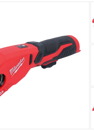 Milwaukee M12 PCSS-0 Coupe-tubes inox sans fil 12 V 12 - 28 mm ( 4933479241 ) Solo - sans batterie, sans chargeur