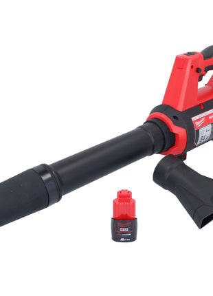 Milwaukee M12 BBL-201 Akku Gebläse 12 V + 1x Akku 2,0 Ah - ohne Ladegerät