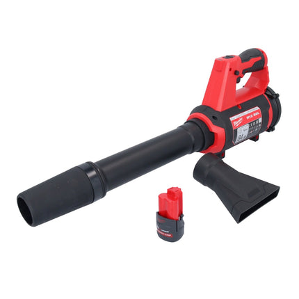 Milwaukee M12 BBL-251 akumulatorowa dmuchawa 12 V + 1x akumulator 2,5 Ah - bez ładowarki