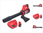 Milwaukee M12 BBL-251 Akku Gebläse 12 V + 1x Akku 2,5 Ah + Ladegerät