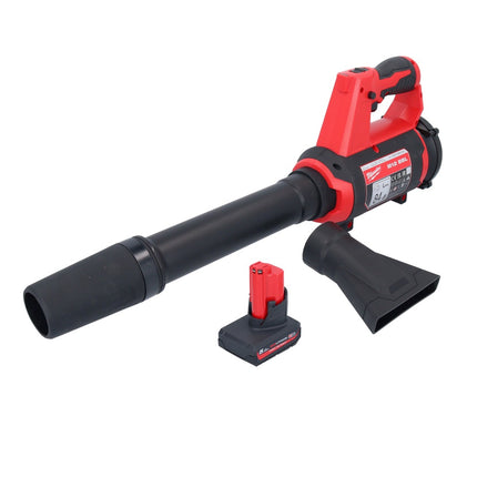 Milwaukee M12 BBL-501 akumulatorowa dmuchawa 12 V + 1x akumulator 5,0 Ah - bez ładowarki