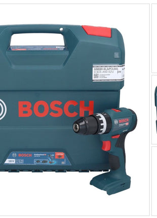 Bosch GSB 18V-45 Profesjonalna akumulatorowa wiertarko-wkrętarka udarowa 18 V 45 Nm bezszczotkowa + walizka L - bez akumulatora, bez ładowarki