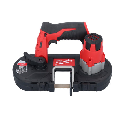 Milwaukee M12 BS-502 Akku Bandsäge 12 V 41 x 41 mm + 2x Akku 5,0 Ah + Ladegerät