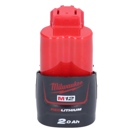Milwaukee M12 BSWP-201 akumulatorowa pompa transferowa 12 V 34 l/min + 1x akumulator 2,0 Ah - bez ładowarki