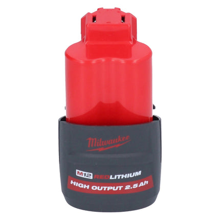 Milwaukee M12 BSWP-251 Akumulatorowa pompa transferowa 12 V 34 l/min + 1x akumulator 2,5 Ah - bez ładowarki