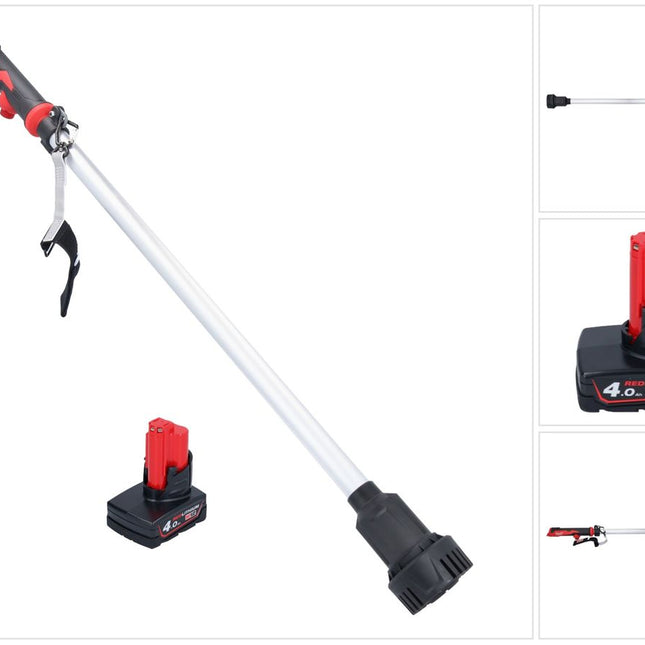 Milwaukee M12 BSWP-401 Akku Transferpumpe 12 V 34 l/min + 1x Akku 4,0 Ah - ohne Ladegerät