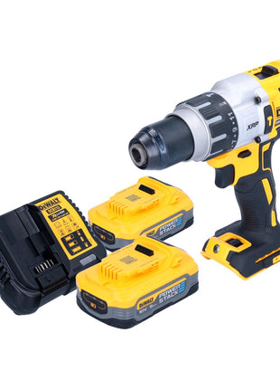 DeWalt DCD 996 H2 Akku Schlagbohrschrauber 18 V 95 Nm Brushless + 2x Powerstack Akku 5,0 Ah + Ladegerät