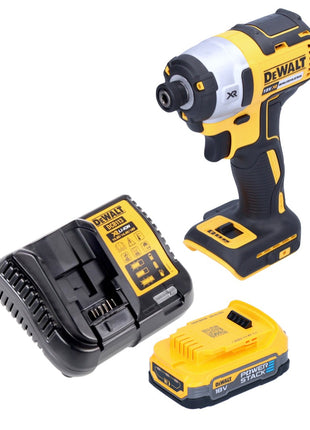 DeWalt DCF 887 E1 Clé à choc sans fil 18 V 205 Nm 1/4'' Brushless + 1x batterie 1,7 Ah + chargeur