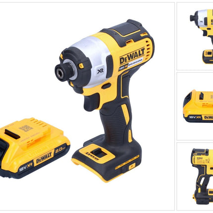 Akumulatorowy klucz udarowy DeWalt DCF 887 N 18 V 205 Nm 1/4" bezszczotkowy + 1x akumulator 2,0 Ah - bez ładowarki