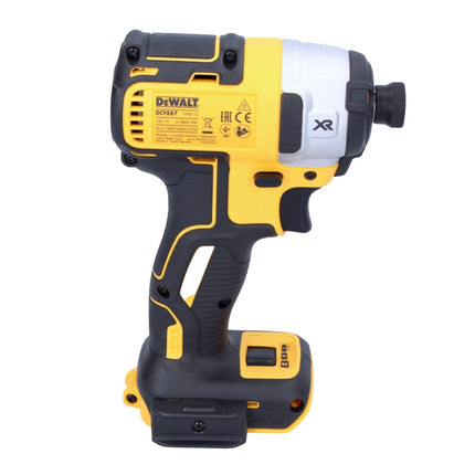 Akumulatorowy klucz udarowy DeWalt DCF 887 M2 18 V 205 Nm 1/4" bezszczotkowy + 2x akumulator 4,0 Ah + ładowarka