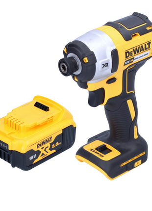 Akumulatorowy klucz udarowy DeWalt DCF 887 N 18 V 205 Nm 1/4" bezszczotkowy + 1x akumulator 5,0 Ah - bez ładowarki