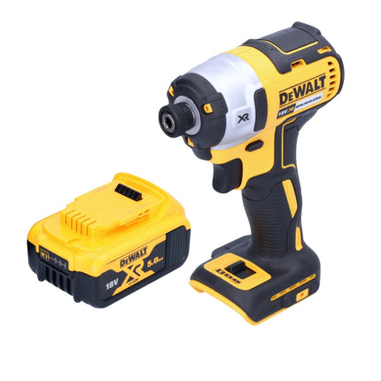 Akumulatorowy klucz udarowy DeWalt DCF 887 N 18 V 205 Nm 1/4" bezszczotkowy + 1x akumulator 5,0 Ah - bez ładowarki