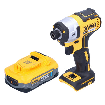 Akumulatorowy klucz udarowy DeWalt DCF 887 N 18 V 205 Nm 1/4" bezszczotkowy + 1x akumulator powerstack 5,0 Ah - bez ładowarki