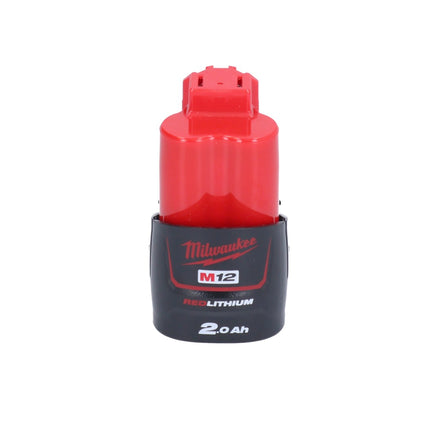 Milwaukee M12 PCSS-201 akumulatorowy obcinak do rur ze stali nierdzewnej 12 V 12 - 28 mm + 1x akumulator 2,0 Ah - bez ładowarki