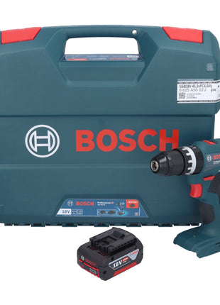 Bosch GSB 18V-45 Professional Akku Schlagbohrschrauber 18 V 45 Nm Brushless + 1x Akku 4,0 Ah + L-Case - ohne Ladegerät