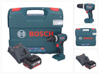 Bosch GSB 18V-45 Profesjonalna akumulatorowa wiertarko-wkrętarka udarowa 18 V 45 Nm bezszczotkowa + 1x akumulator 5,0 Ah + ładowarka + walizka L