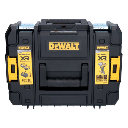 DeWalt DCF 892 NT akumulatorowy klucz udarowy 18 V 813 Nm 1/2" bezszczotkowy + 1x akumulator 1,7 Ah + TSTAK - bez ładowarki