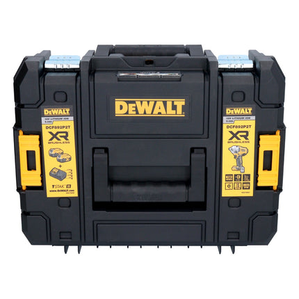 Akumulatorowy klucz udarowy DeWalt DCF 892 NT 18 V 813 Nm 1/2" bezszczotkowy + 1x akumulator 2,0 Ah + TSTAK - bez ładowarki