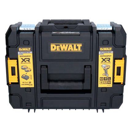 Akumulatorowy klucz udarowy DeWalt DCF 892 NT 18 V 813 Nm 1/2" bezszczotkowy + 1x akumulator 4,0 Ah + TSTAK - bez ładowarki