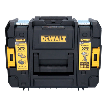 DeWalt DCF 892 P1T akumulatorowy klucz udarowy 18 V 813 Nm 1/2" bezszczotkowy + 1x akumulator 5,0 Ah + ładowarka + TSTAK