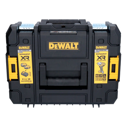 DeWalt DCF 892 H1T akumulatorowy klucz udarowy 18 V 813 Nm 1/2" bezszczotkowy + 1x akumulator Powerstack 5,0 Ah + ładowarka + TSTAK