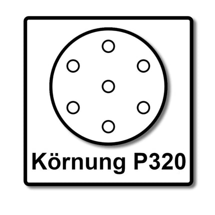 Makita BO 5031 Szlifierka mimośrodowa 300 W 125 mm + 50x papier ścierny K320