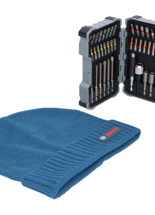 Bosch 43 pcs. Jeu d'embouts de vissage Extra Hard 1/4'' + casquette / bonnet Bosch gratuit ( 0615997658 )