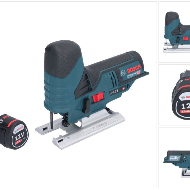 Bosch GST 12V-70 Profesjonalna wyrzynarka akumulatorowa 12 V 70 mm + 1x akumulator 2,0 Ah - bez ładowarki