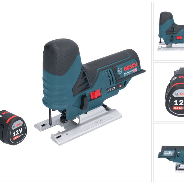 Bosch GST 12V-70 Profesjonalna wyrzynarka akumulatorowa 12 V 70 mm + 1x akumulator 3,0 Ah - bez ładowarki