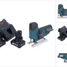 Bosch GST 12V-70 Profesjonalna wyrzynarka akumulatorowa 12 V 70 mm + 2x akumulator 6,0 Ah + ładowarka