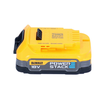 Zestaw startowy akumulatorów DeWalt DCB 1104 E1 12 V / 18 V 1x akumulator Powerstack 1,7 Ah + ładowarka DCB 1104