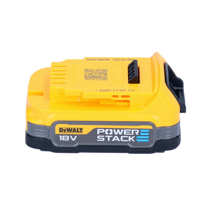 Zestaw startowy akumulatorów DeWalt DCB 1104 E1 12 V / 18 V 1x akumulator Powerstack 1,7 Ah + ładowarka DCB 1104