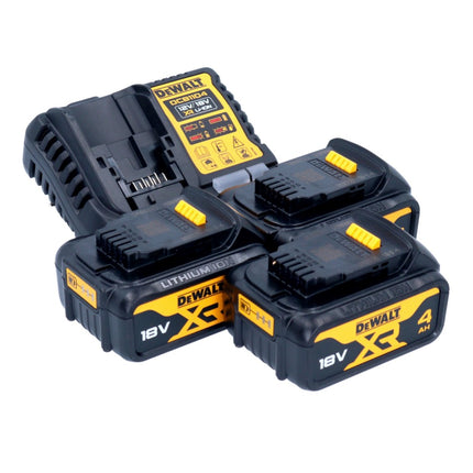 Zestaw startowy akumulatorów DeWalt DCB 1104 M3 12 V / 18 V 3x akumulator 4,0 Ah + ładowarka DCB 1104