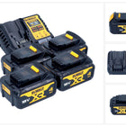Zestaw startowy akumulatorów DeWalt DCB 1104 M4 12 V / 18 V 4x akumulator 4,0 Ah + ładowarka DCB 1104